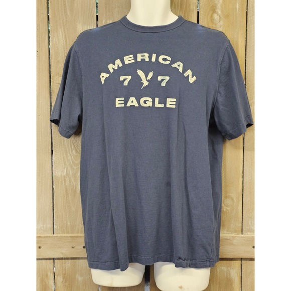 American Eagle Outfitters Other - Men's Super Soft Standard‎ Fit T-Shirt Blue Size Large